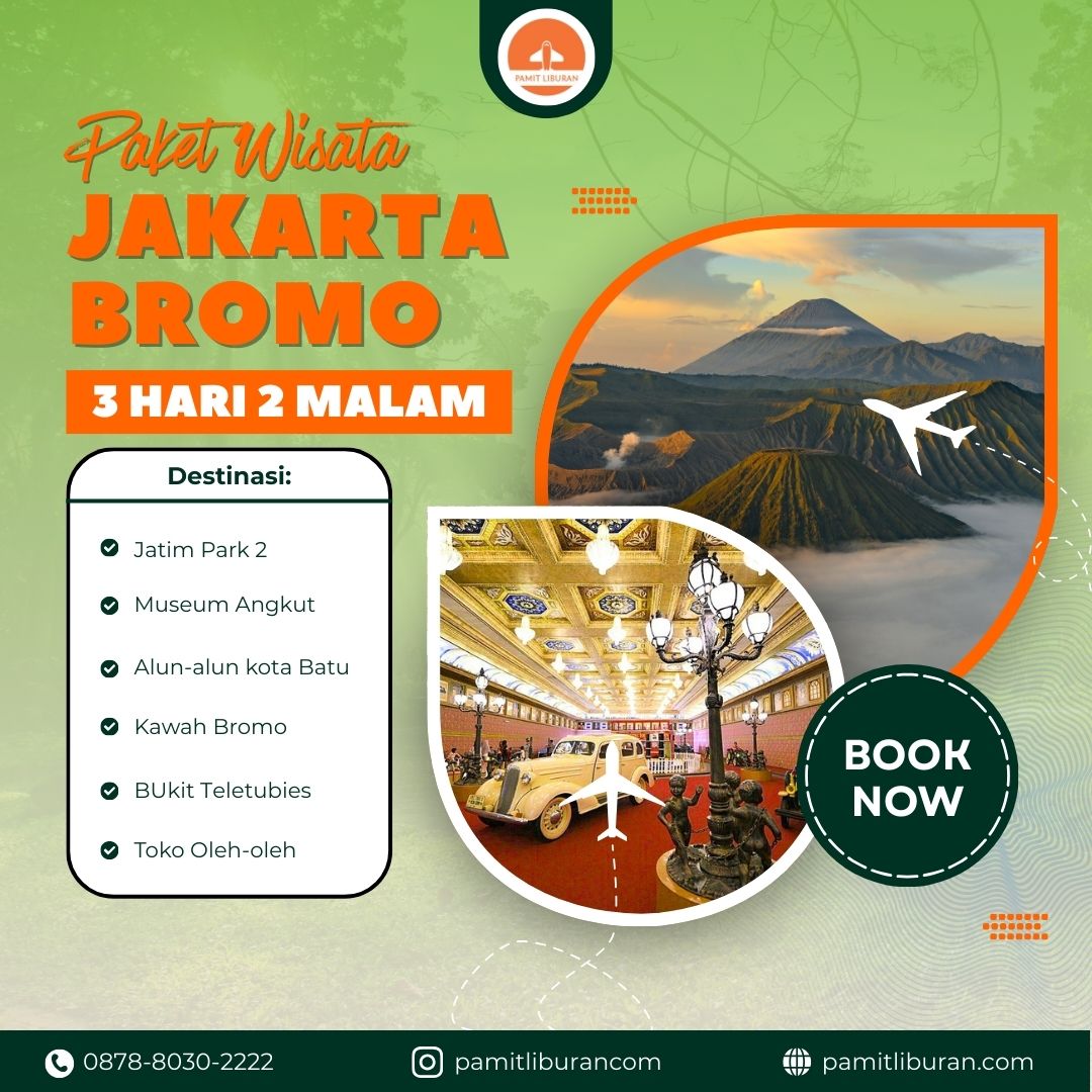 Paket Wisata Jakarta Bromo 3 Hari 2 Malam