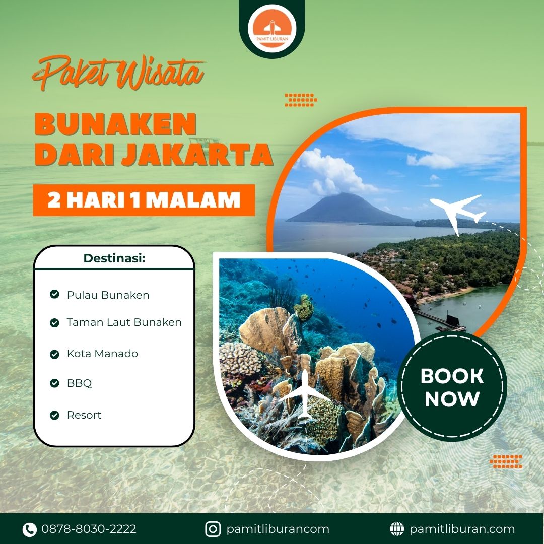 Paket Wisata Bunaken dari Jakarta