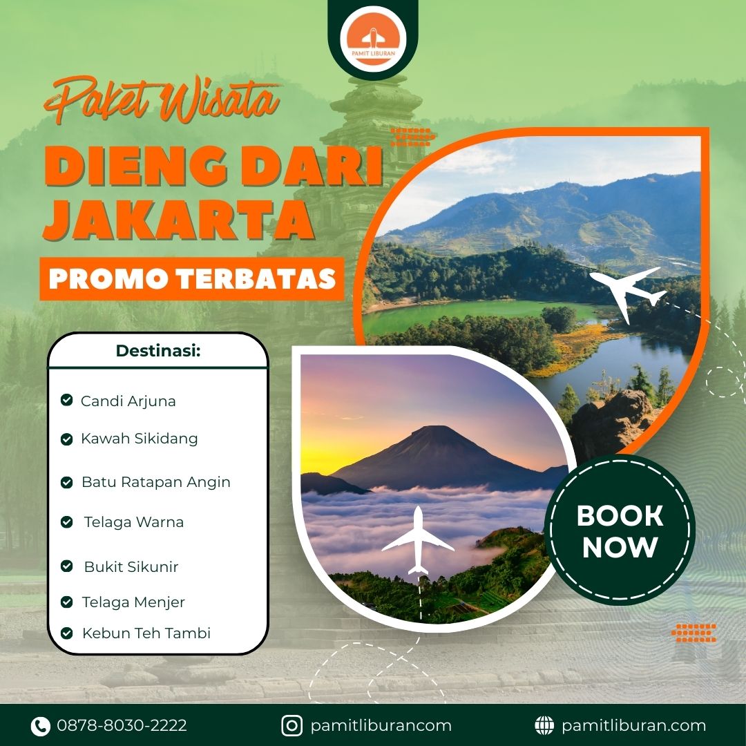 Paket Wisata Dieng dari Jakarta