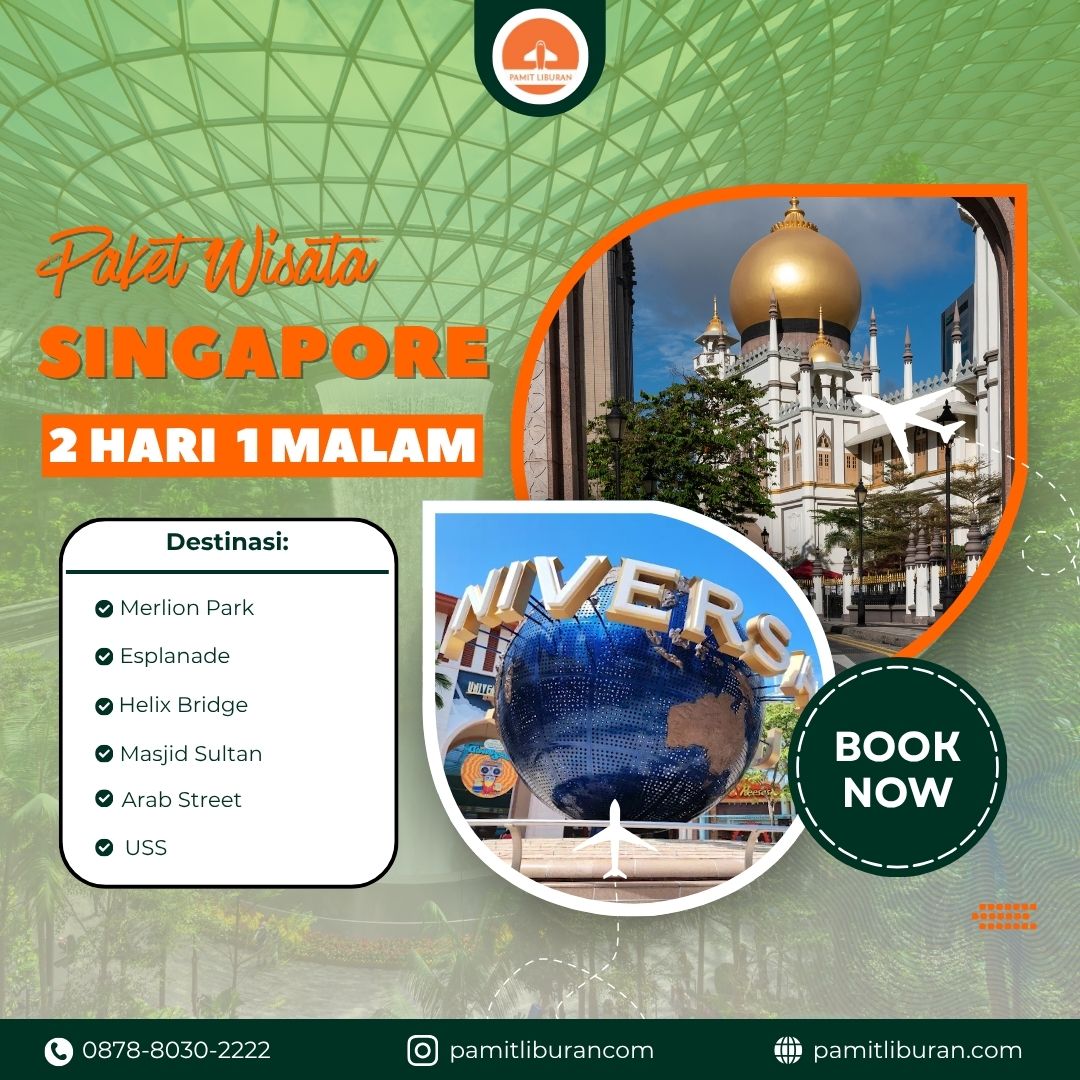 Paket Wisata Singapore 2 Hari 1 Malam
