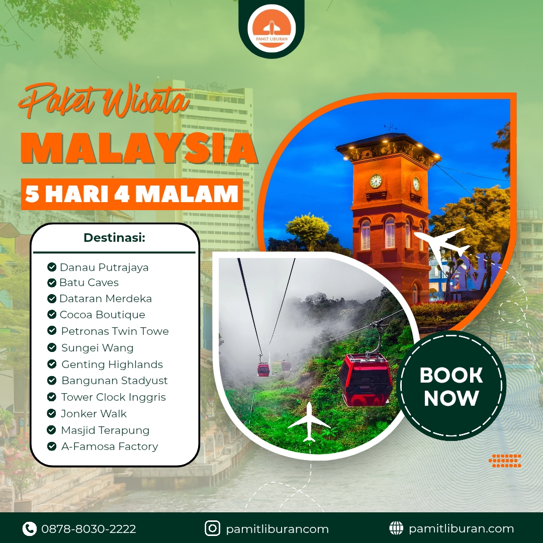Paket Wisata Malaysia 5 Hari 4 Malam