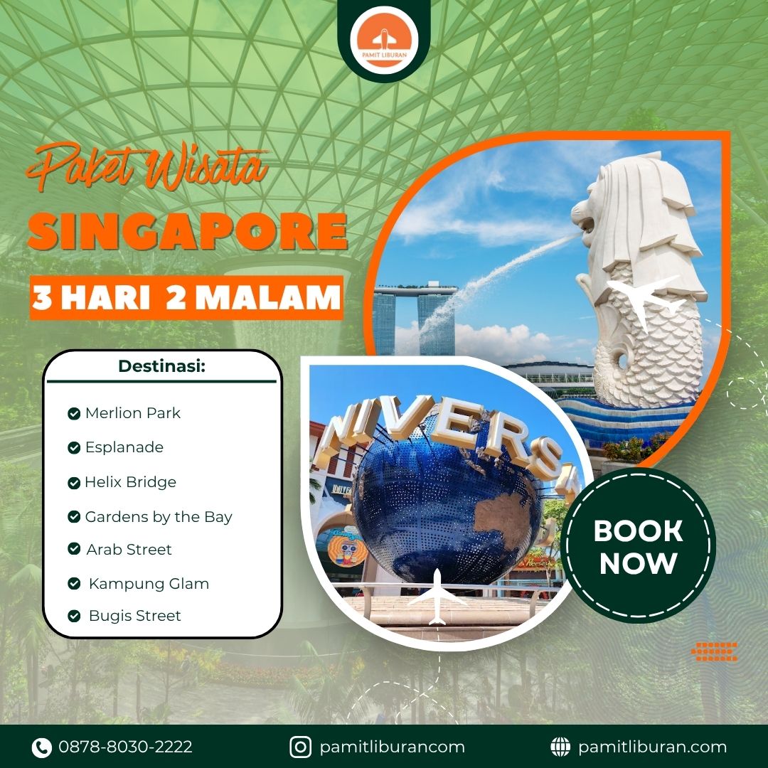 Paket Wisata Singapore 3 Hari 2 Malam