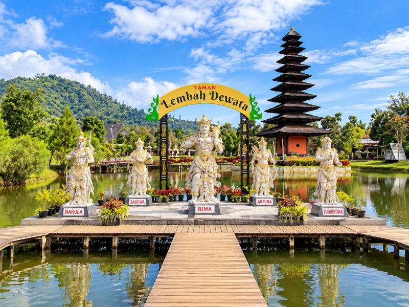 Salah satu spot favorit di Taman Lembah Dewata Bandung